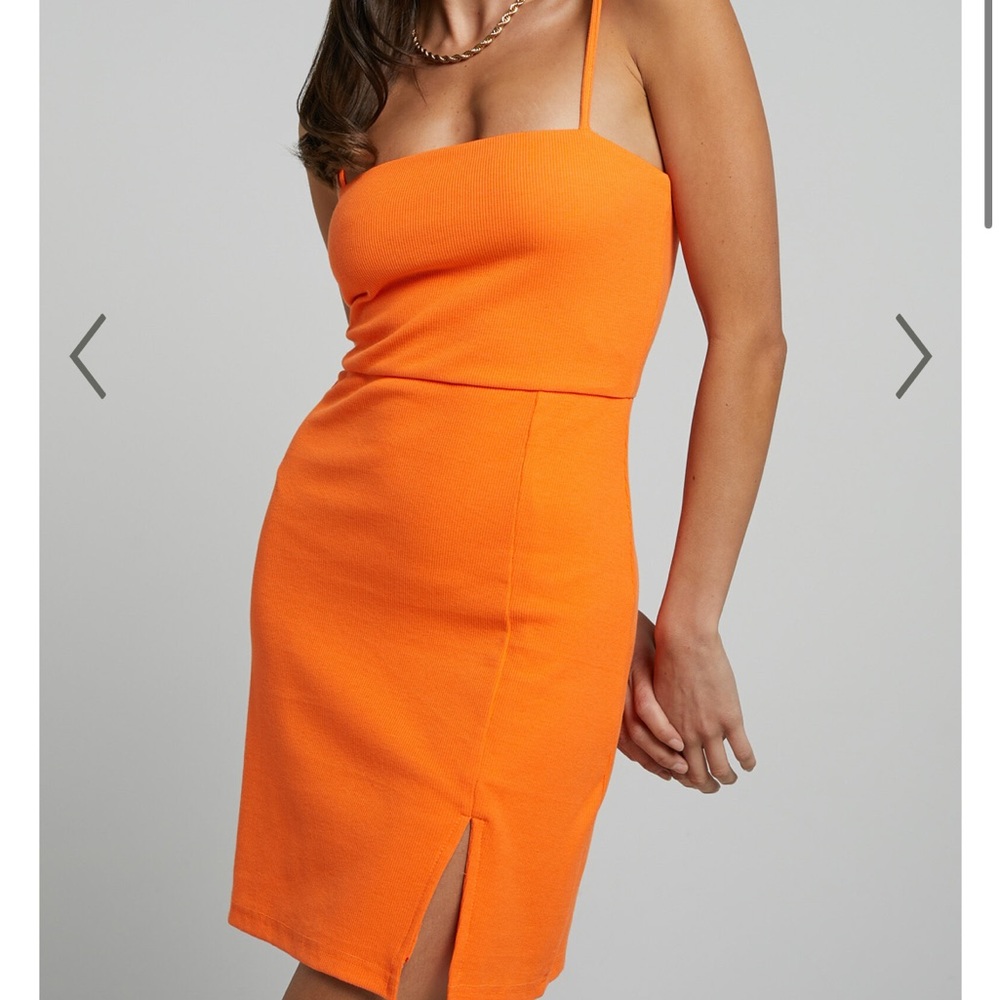 Showpo Orange Dress